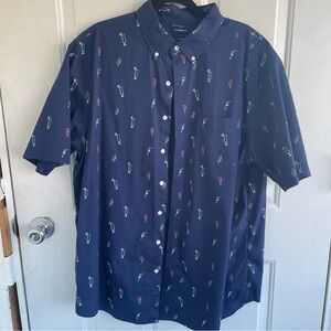 Croft & Borrow Men’s Blue XL Button Up Shirt